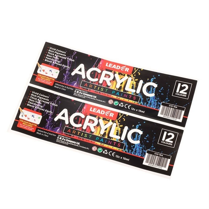 Stationery Packaging Stickers high quality
